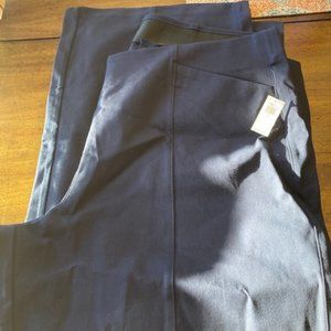 Old Navy High Wasted Wide Leg Pants (3X/Navy)